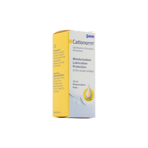 Cationorm 10ml Preservative Free | Eye Drops