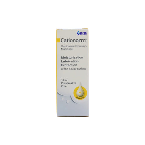 Cationorm 10ml Preservative Free | Eye Drops