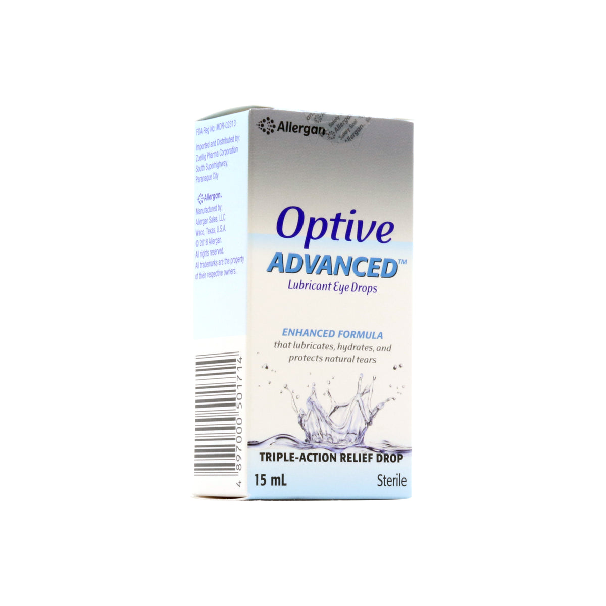 Optive Advanced Eye Drops 15mL | EYE REP Express